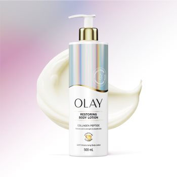 Olay Collagen Peptide Restoring Body Lotion Lotiune de corp hidratanta pentru fermitate - imagine 3
